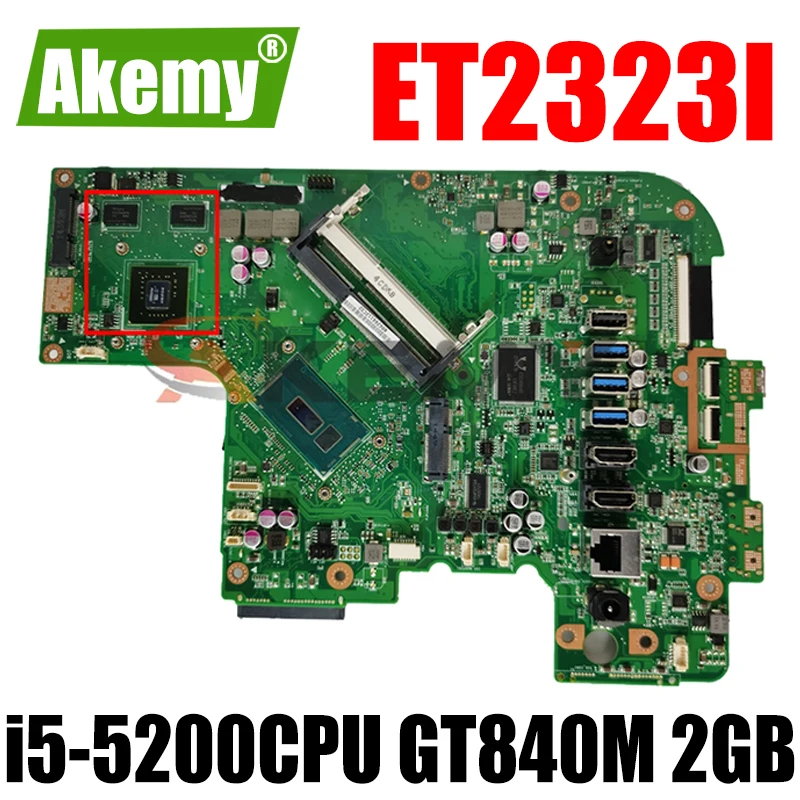 

Для ASUS All-in-One ET2323IUT ET2323 ET2323INT Материнская плата ET2323I I3 I5 I7 GT840 Тестовая работа ET2323IUK 100% протестировано нормально