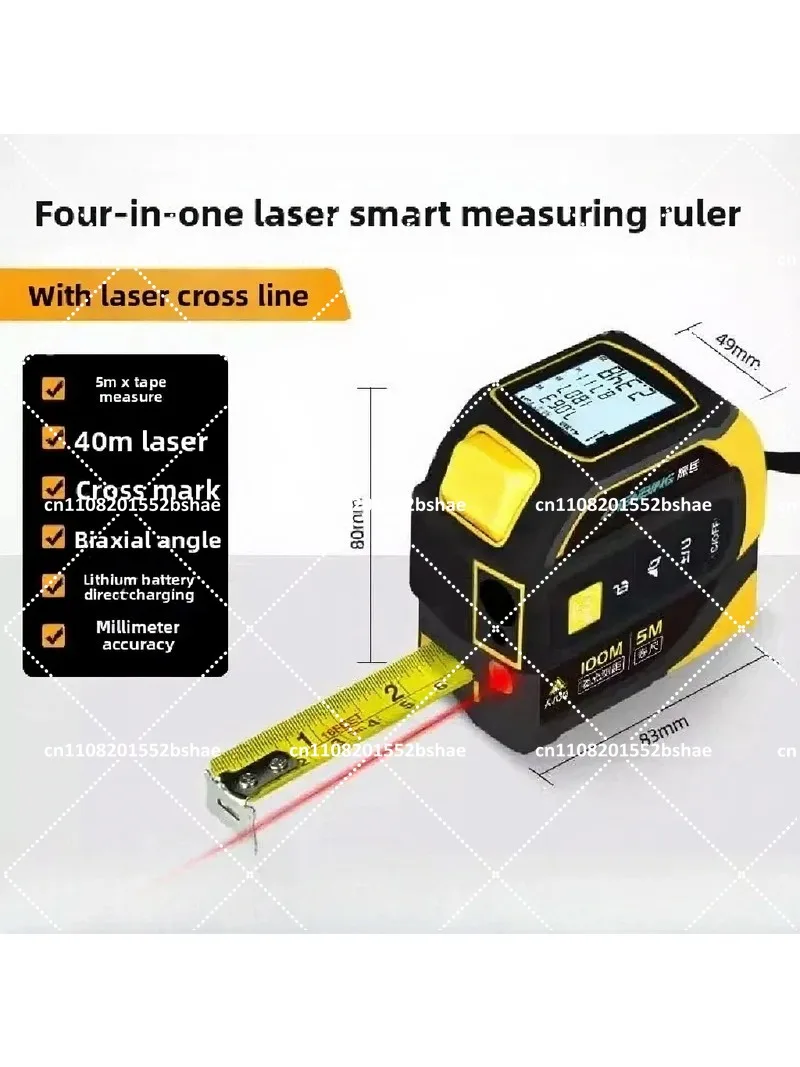 Smart Tape Measure Bluetooth Distance Meter Room Measuring Tool 5m