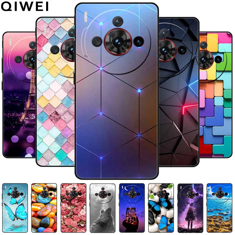 For ZTE nubia Z60S Pro 5G Case 6.78'' Soft TPU Silicone Back Cover For Coque Nubia Z60S Pro NX725J Phone Cases Z 60s Pro Fundas