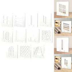 Photography Props Light and Shadow Boards Sturdy with Support Legs Versatile Easy Use Accessories PVC for Food Cosmetic Craft