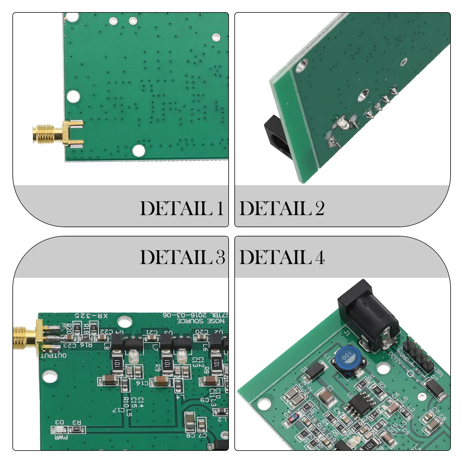 Spectrum Tracking Source Noise Generator Output ENR 0.1G/60DB 0.5G/55DB 1G/52DB 1.5G/48DB 2G/38DB 2.5G/30DB 3G/27DB 3.5G/20DB