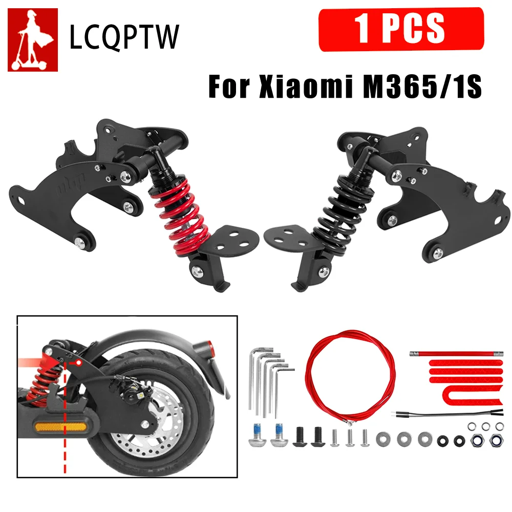 Modifited Electric Scooter Shock Absorption Rear Shock Absorber for Xiaomi M365/1S Kickscooter Suspension Fork Kit Parts