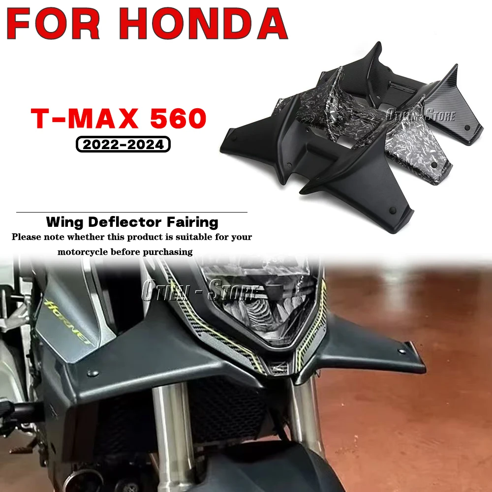 

For HONDA CB750 Hornet 2023 Motorcycle modification accessories Aerodynamic Wing Deflector Downforce Spoilers Fairing Shroud