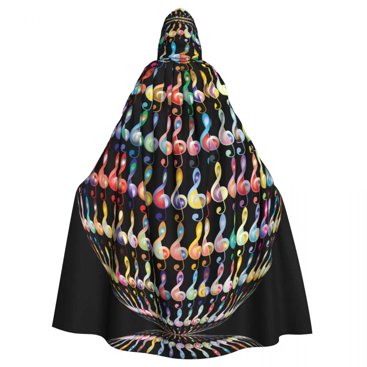 

Musical Symbol Unisex Adult Cloak with Hood Long Witch Costume Cosplay