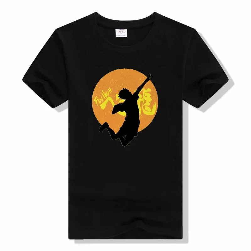 Oya Oya Oya Haikyuu Men T Shirt Kuroo Anime Bokuto Manga Shoyo Volleyball Creative t Shirt Short Sleeve T-Shirt Cotton Tops tee