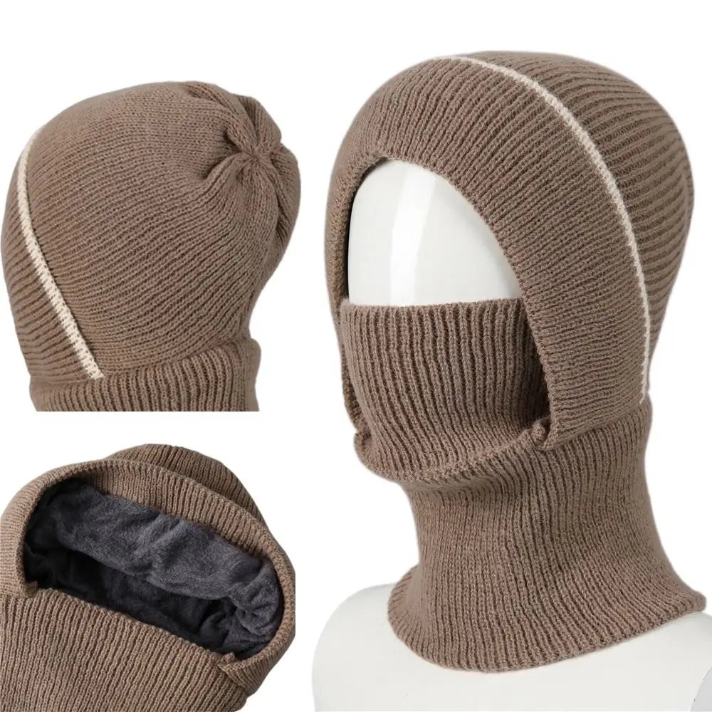 قبعة بالاكلافا سميكة جديدة تحافظ على الدفء، قبعة دافئة مقاومة للرياح، قناع للرقبة مقاوم للبرد، قبعة شتوية #3