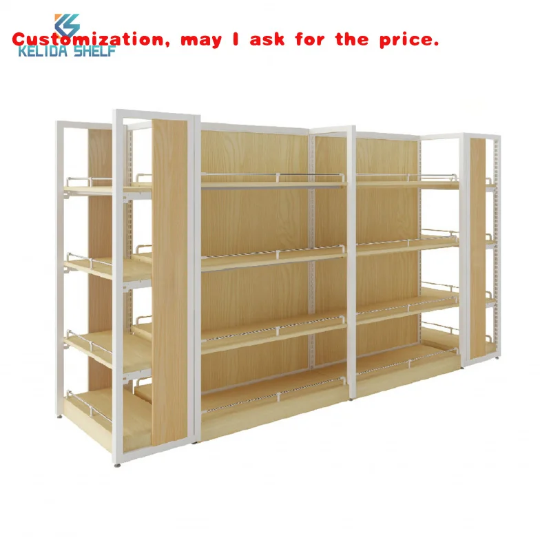 

custom.Grocery Store Retail Display Wooden Shelf Shelving Unit, Shelves Shop