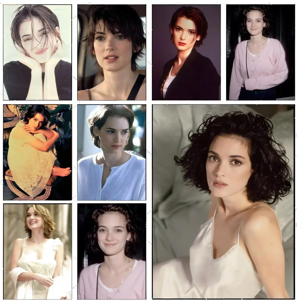 Popular American Actress Winona Ryder Poster Premium Decor Art & Gift for Household Lounge Home Ornaments