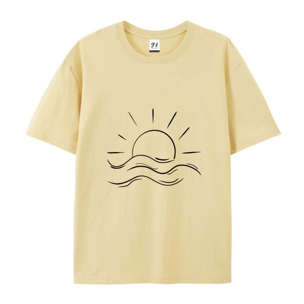 Sunshine Tee Shirt, Shirts for WomenSun T-Shirt,  Summer Positive Vibes Shirt, Gift for Her Summer Shirt, Beach Shirt