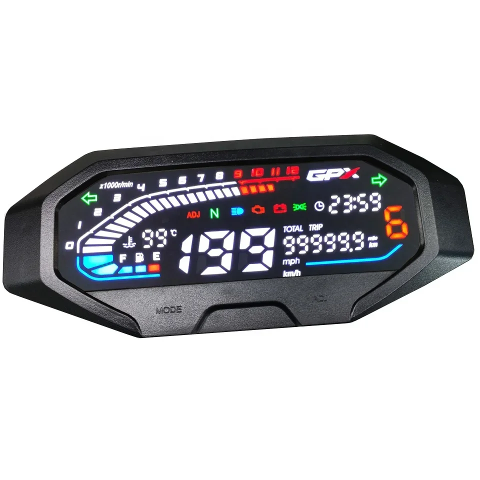 FOR FOCAN DIGITAL INSTRUMENT  GPX MOTORCYCLE DEMON GR200R SPEED METER DASHBOARD Modification Accessories