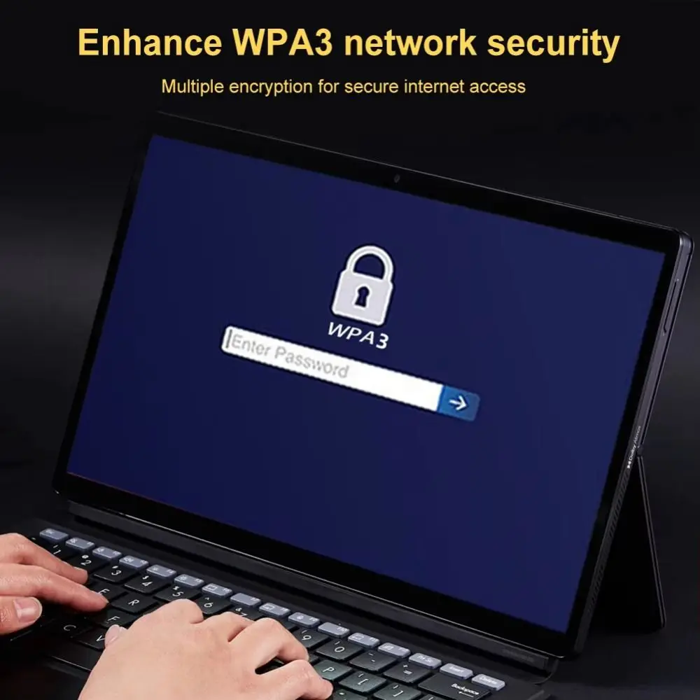 1300M Wireless Network Card 2.4G/5GHz Dual Band PCIE WiFi Adapter Drive Free Rotating USB Wifi Adapter For Computer/Phone/Tablet