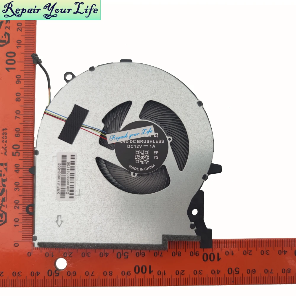 CPU GPU Cooling Fan For HP OMEN 17 Plus 17-CK TPN-Q266 17-ck0196ng CK2000 CK0000 M78888 M78889-001 EG75091S1-C010-S9A DC12V 9.6W