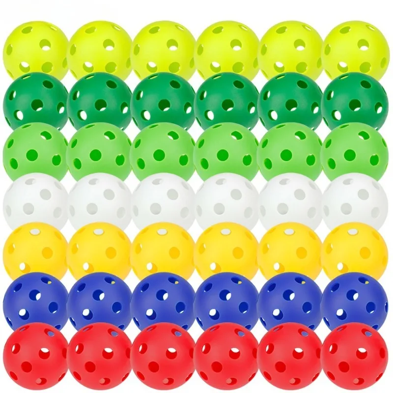 

Super Soft Baseball Practice Ball 72mm26 hole injection molded pickleball Hole Ball Super soft outdoor practice Baseball 21g