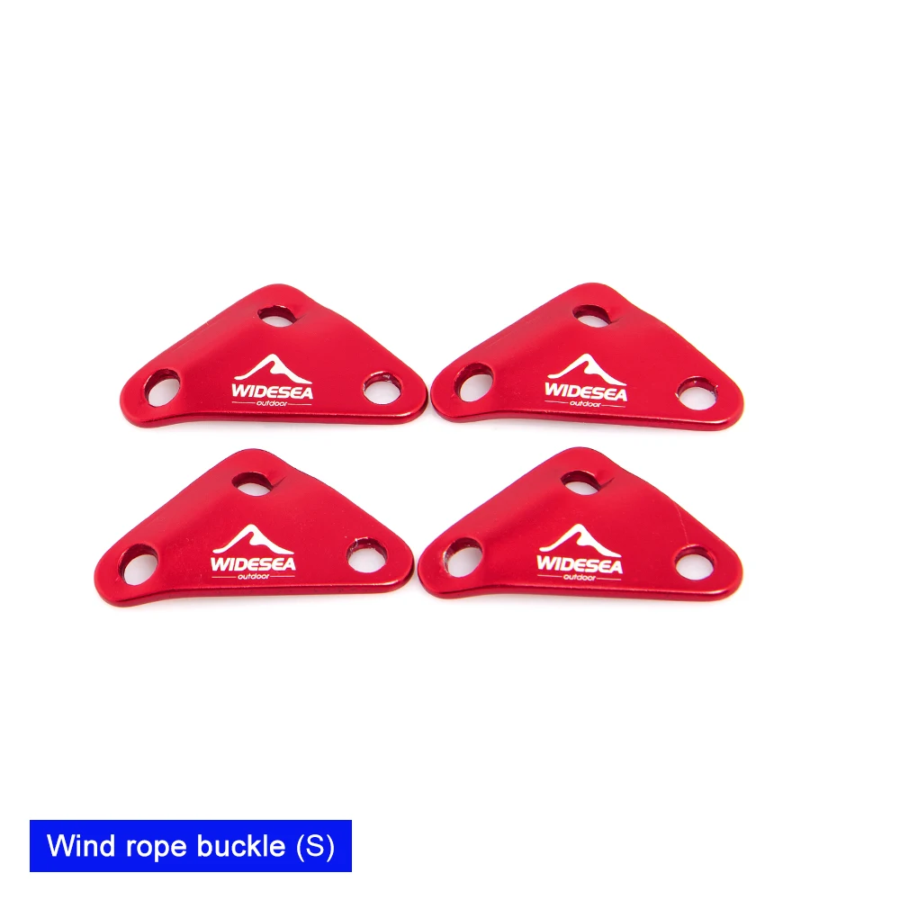 Widesea 4 stücke Camping Wandern Zelt Wind Seil Schnalle Einstellbare Aluminium Legierung Kabel Schnallen Ausrüstung Outdoor Zelte Zubehör