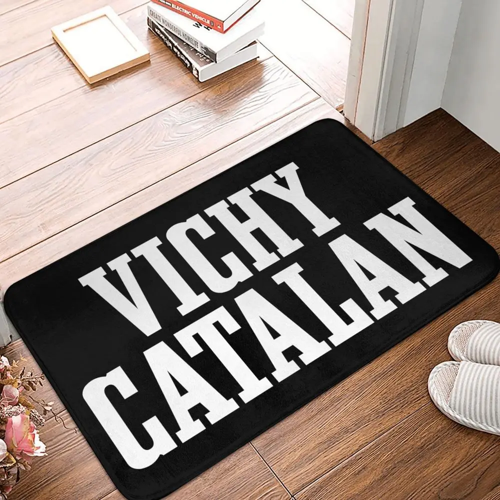 Nuevo Felpudo catalano Vichy, alfombrilla para el hogar, alfombrilla absorbente súper suave para puerta de baño, alfombrilla para puerta de entrada