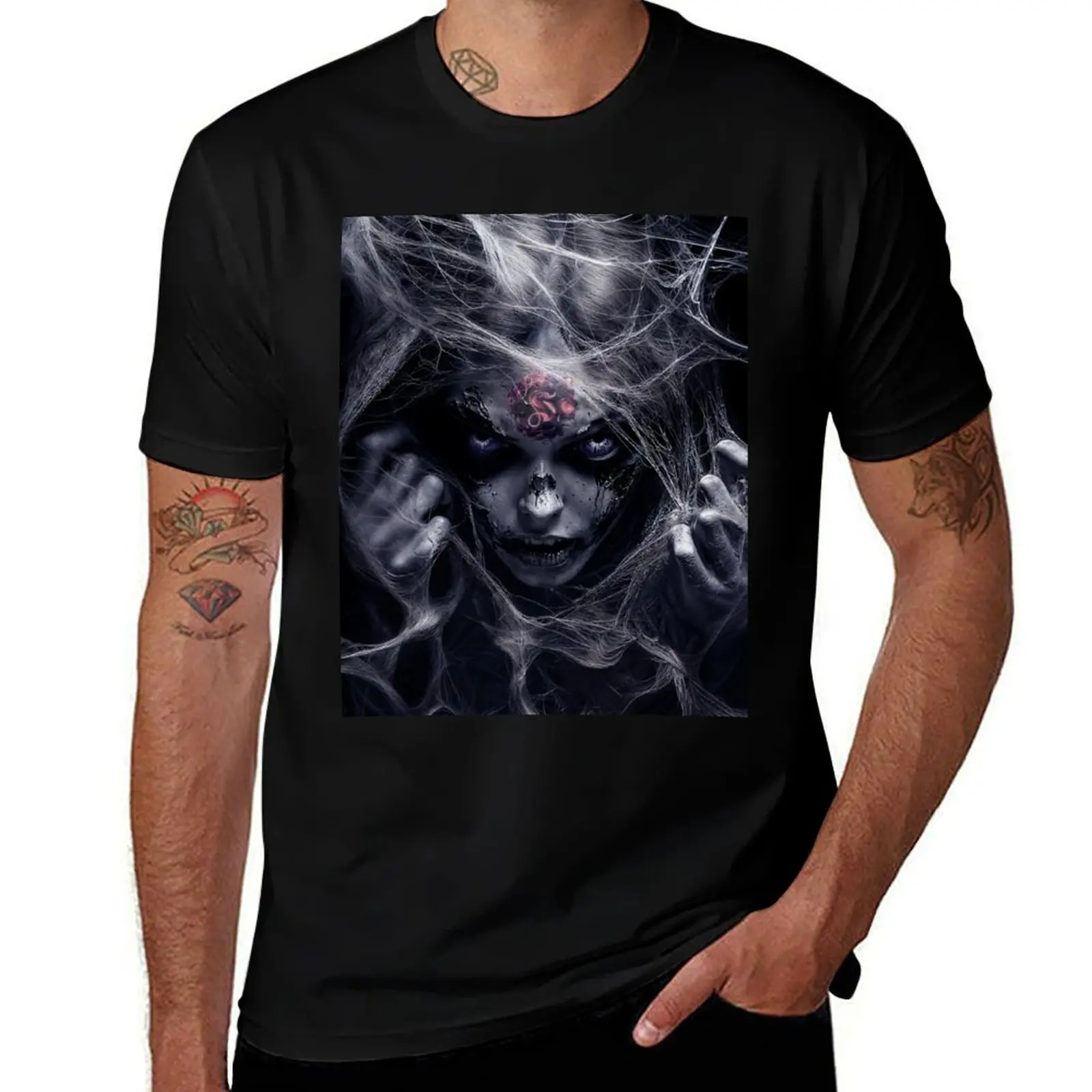 Shelley from Skarraquin - Cobwebs Single Cover Art 1 T-Shirt t shirt for man T-Shirt
