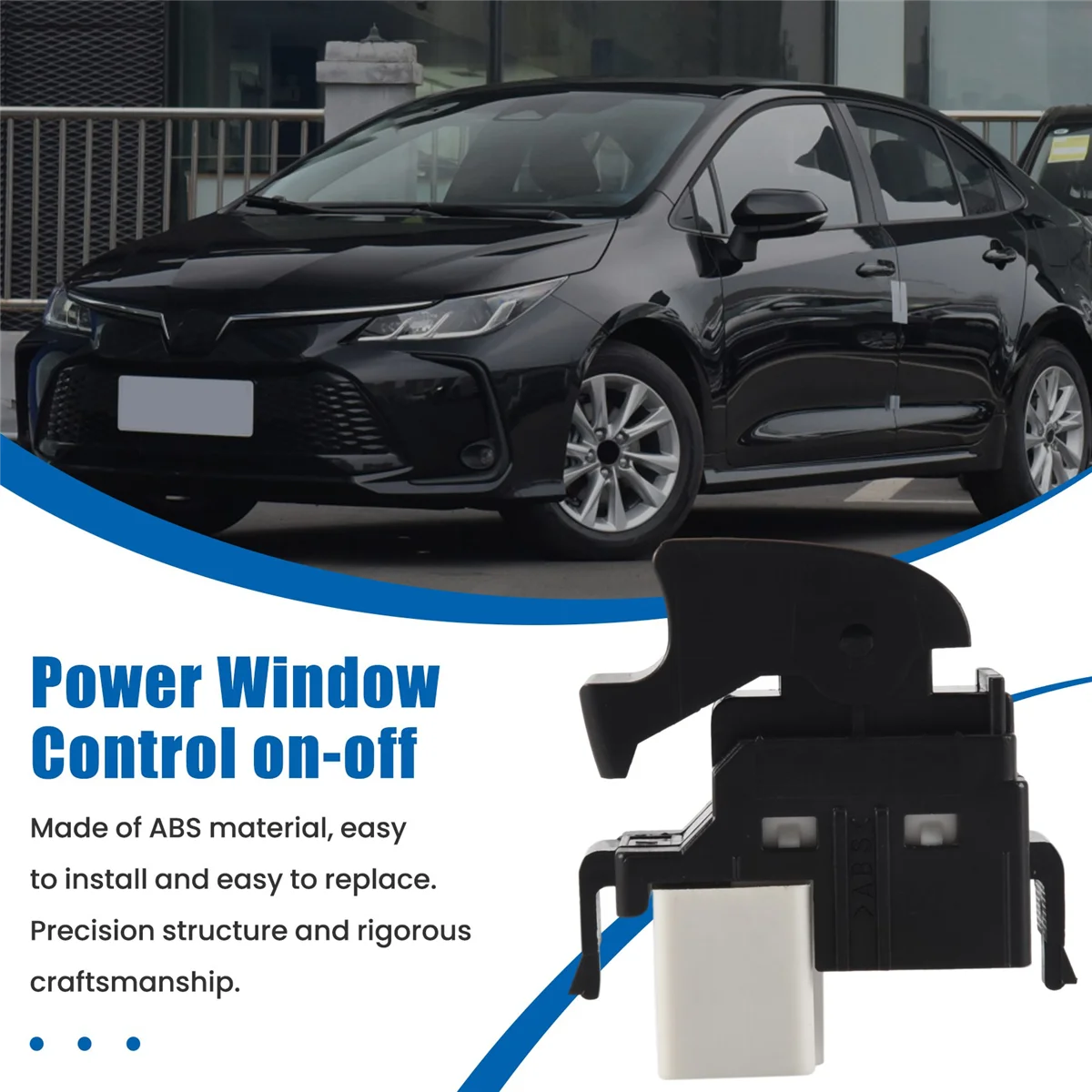 مفتاح جديد للتحكم في النوافذ لتويوتا كورولا 4 مصفوفة كامري xa scion xb-1.8