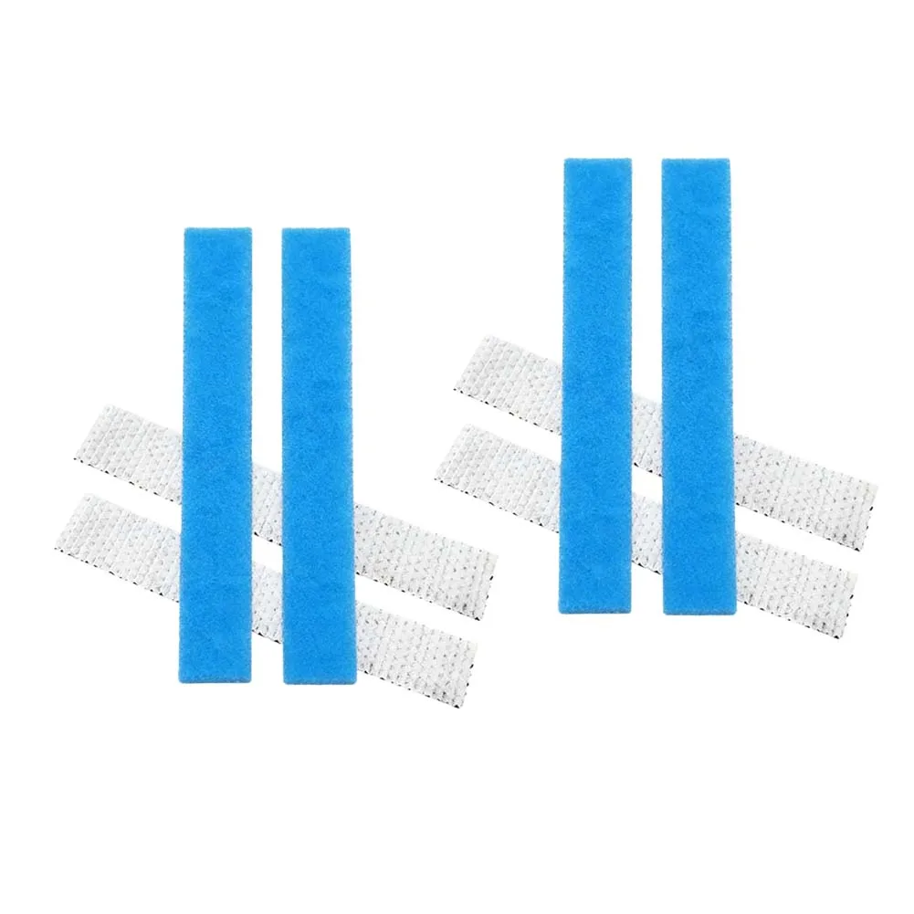Split Filter Set For General UTR-FA16, 6 Or 8 Pieces, High-Density Sponge Pre-Filter For Dust Filtration, Blue + White