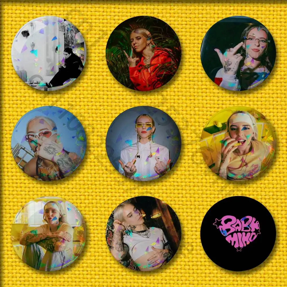Y-Young Miko Do Not Disturb Badges 75mm 25mm 44mm 32mm 58mm Round Pin Brooch Souvenir Clothes Cosplay Gift Accessories