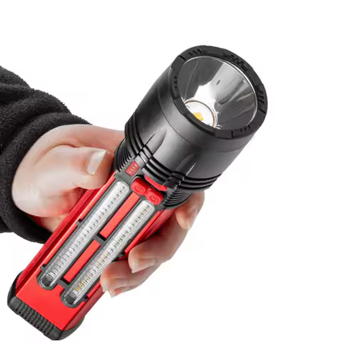 Lanterna Solar e USB Recarregavel 3 em 1 Portatil e Leve Para Aventuras em Trilhas Acampamento Pesca e Situacoes de Emergencia