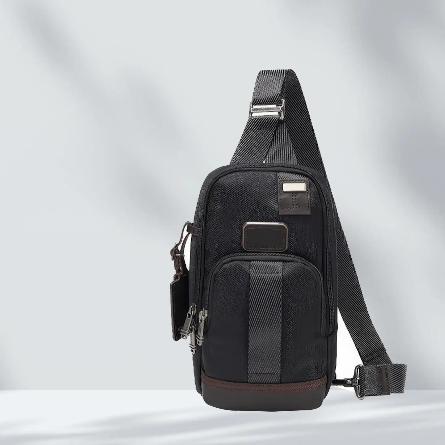 

Men's Ballistic Nylon Chest Bag - Business & Casual Crossbody Sling Bag for Commute, Travel & Everyday Carry 222402