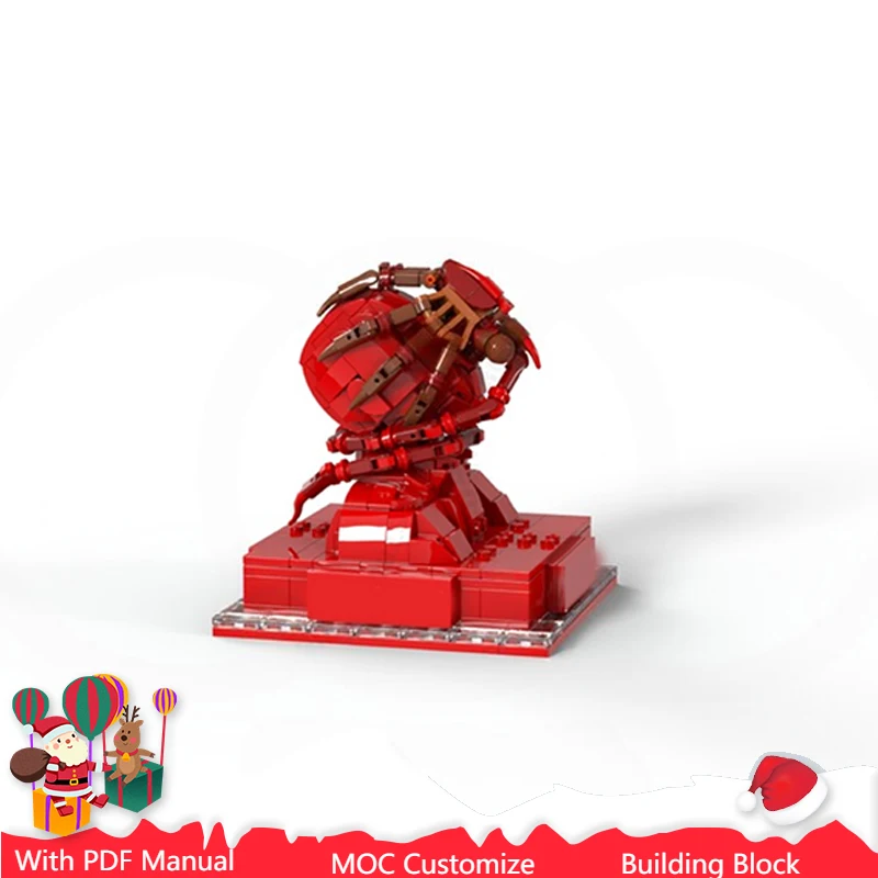462 قطعة شخصية الفيلم الشهيرة Facehugger MOC اللبنات نموذج الإبداعية الجمعية الطوب عرض لعب الأطفال هدية الكريسماس #1