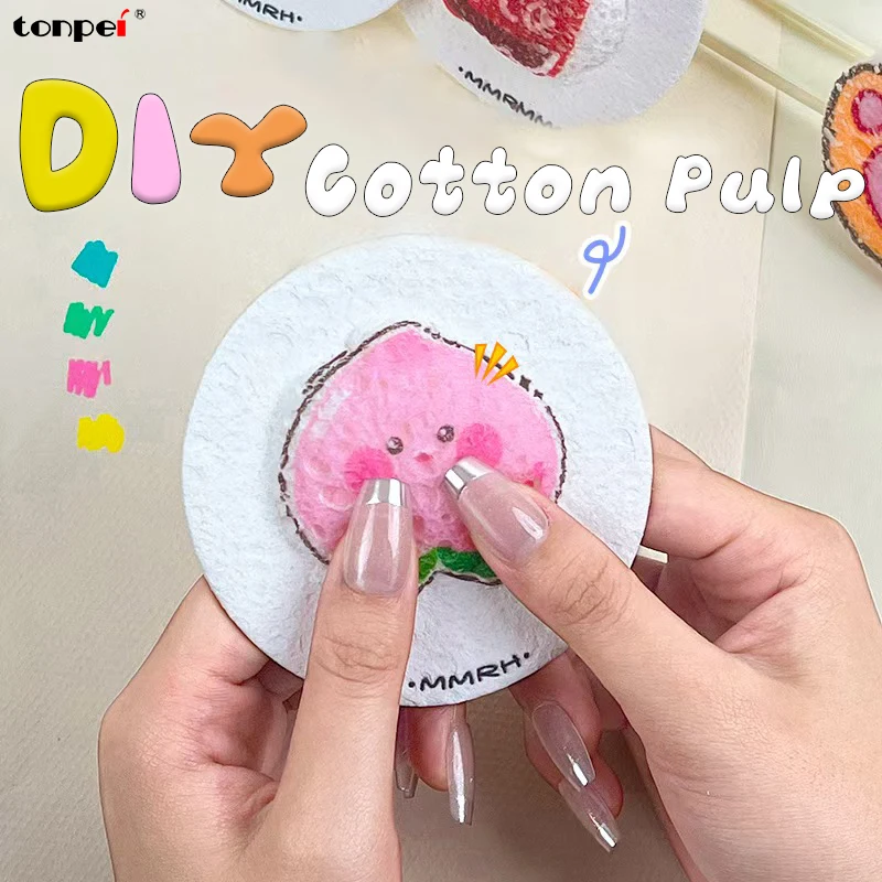 20/50/100 stücke Schaum Textur Kneifen Spaß Neue Handgemachte DIY Prise Malerei Kinder Aquarell 3D Kunst Zeichnung Schwamm holzzellstoff Papier