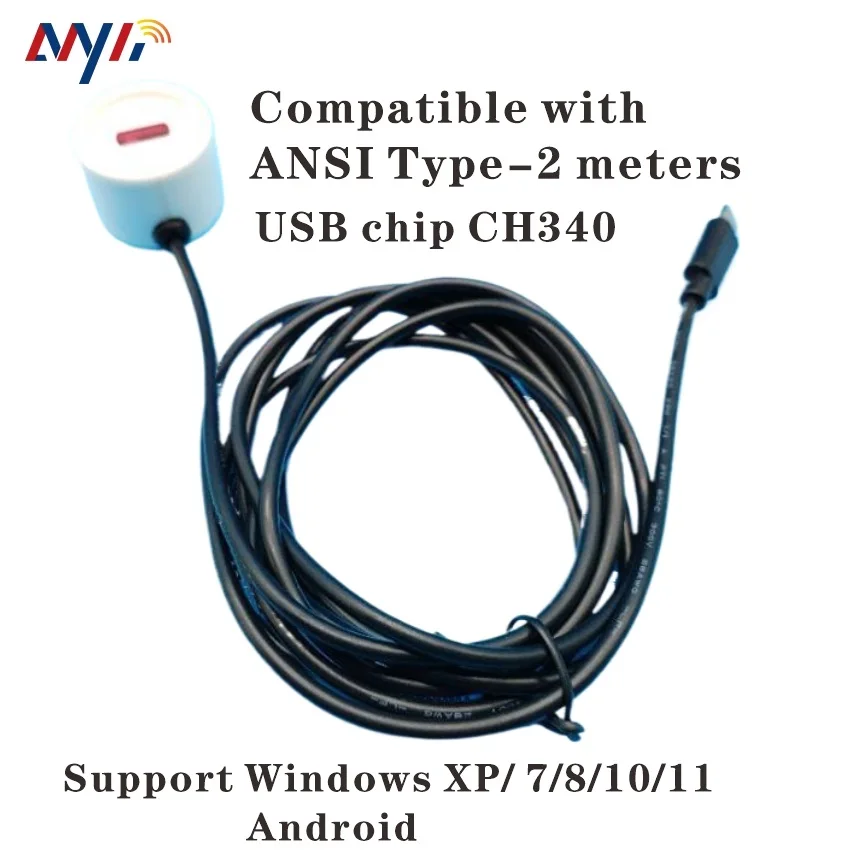 Imagem -05 - tipo c Usb Medidor Inteligente para Medidor de Kwh Impermeável Telefone Android tipo Ansi C12.18