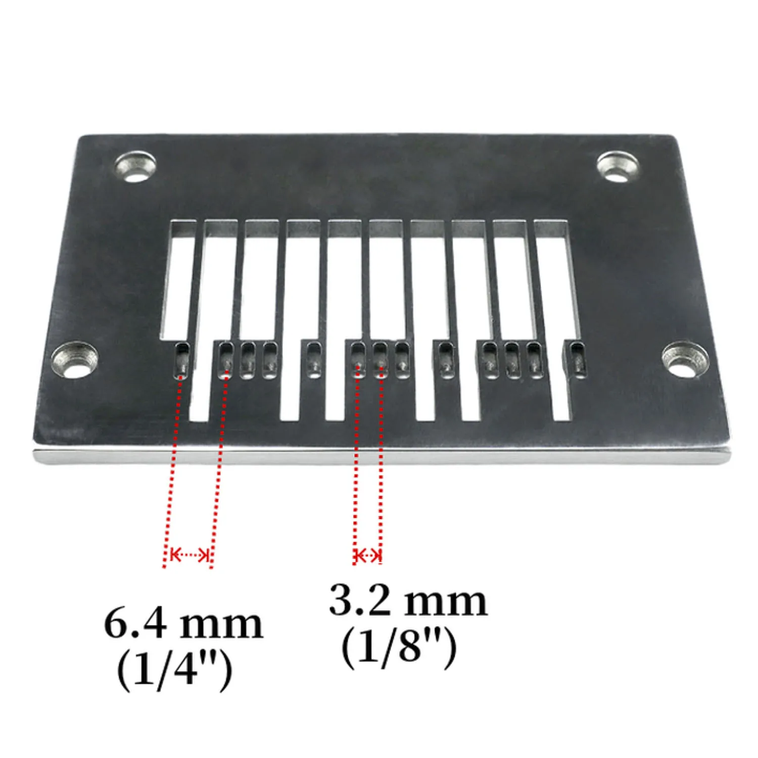 Imagem -04 - Chos Gauge Conjunto Fits Siruba Vc008 Qingben Murata Sakura Multi-agulha Máquinas de Costura Agulha Agulha Distância e 13n