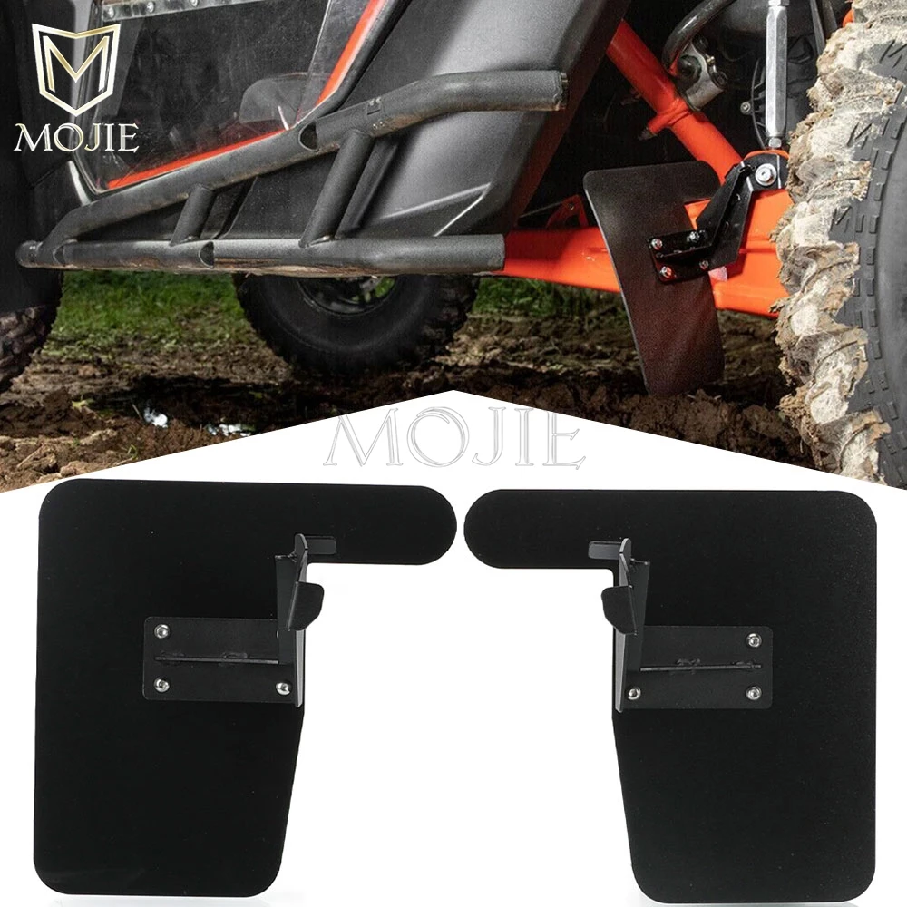 

UTV OEM Trailing Arms Mud Flaps Fender Hugger Mudguard For Can-Am Maverick X3 Turbo R RS RR XRS/XRC/XMR 2020 2021 2022 2023 2024