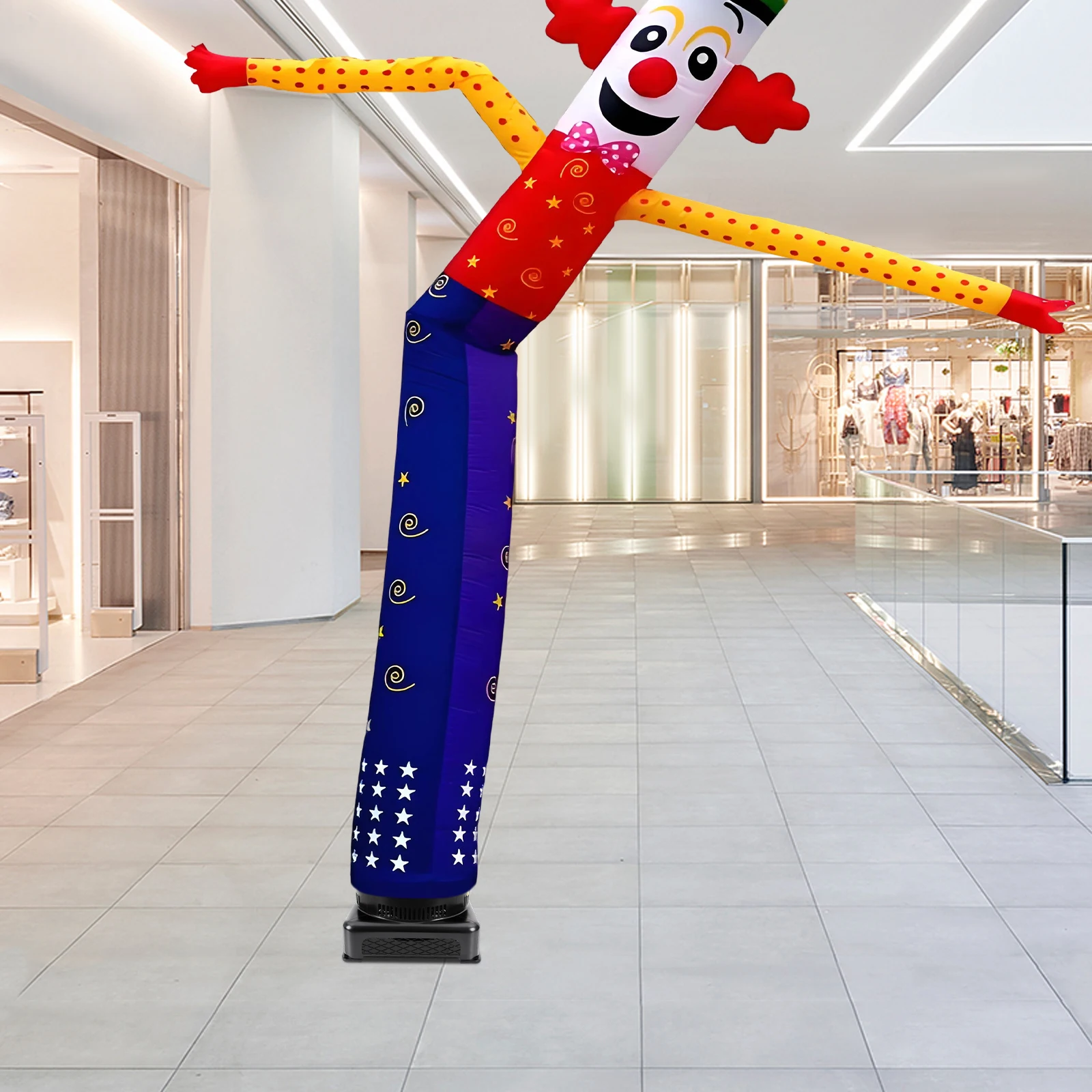 

Inflatable Tube Man Air Blower Fan,950W Inflatable Balloon Fan (18''),Inflatable Puppet Dancer,Wacky Waving Dancing Guy