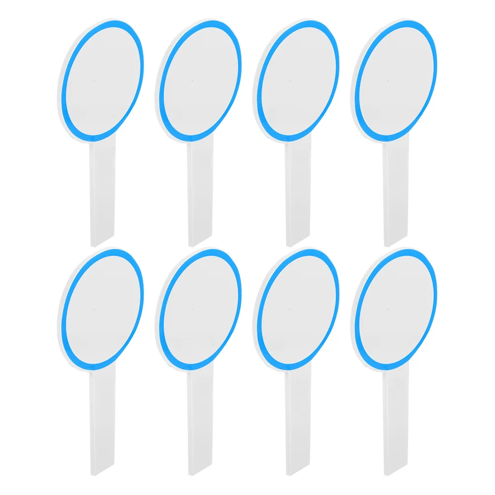 8 قطعة لوحة النتائج المحمولة السبورة مجداف مكافحة ارتداء قابلة لإعادة الاستخدام لوحة المسح الجاف لاجتماعات مزادات الفصول الدراسية جلسات التصويت #2