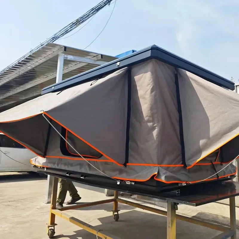 Best SellingTour Hard Top Camping Picnic Sunshade Waterproof Aluminum Alloy Bracket Four-Corner Roof Tent High Quality