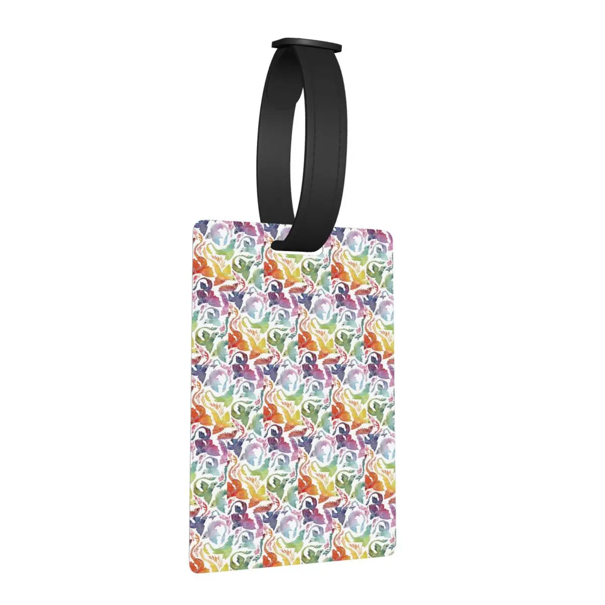 

Багажные бирки Dragon Fire Rainbow, аксессуары для чемодана, портативный багаж, посадочная бирка, держатель этикетки, идентификационное имя, адрес