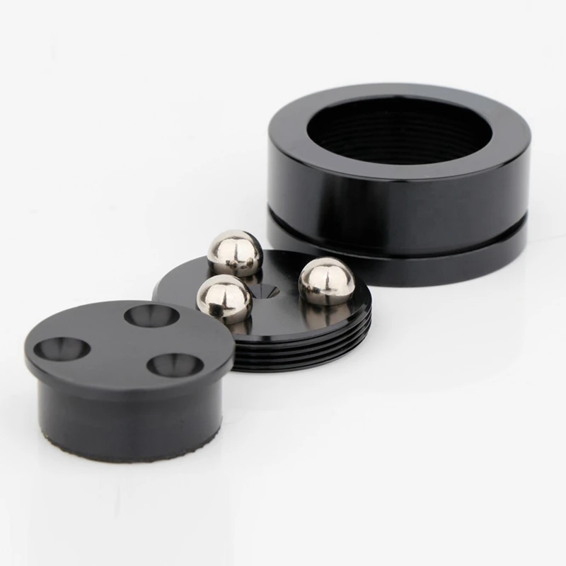 Suporte de alto-falante de áudio hifi, 4 unidades, amplificador de febre, cd player, tripé, alto-falante, absorvente de choque, bola de cerâmica