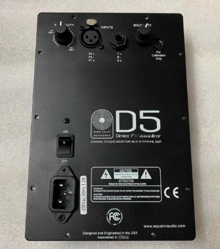 

High-End e qu at or D5 Active Reference Grade Monitor Speaker Electronic SDP Amplifier Block