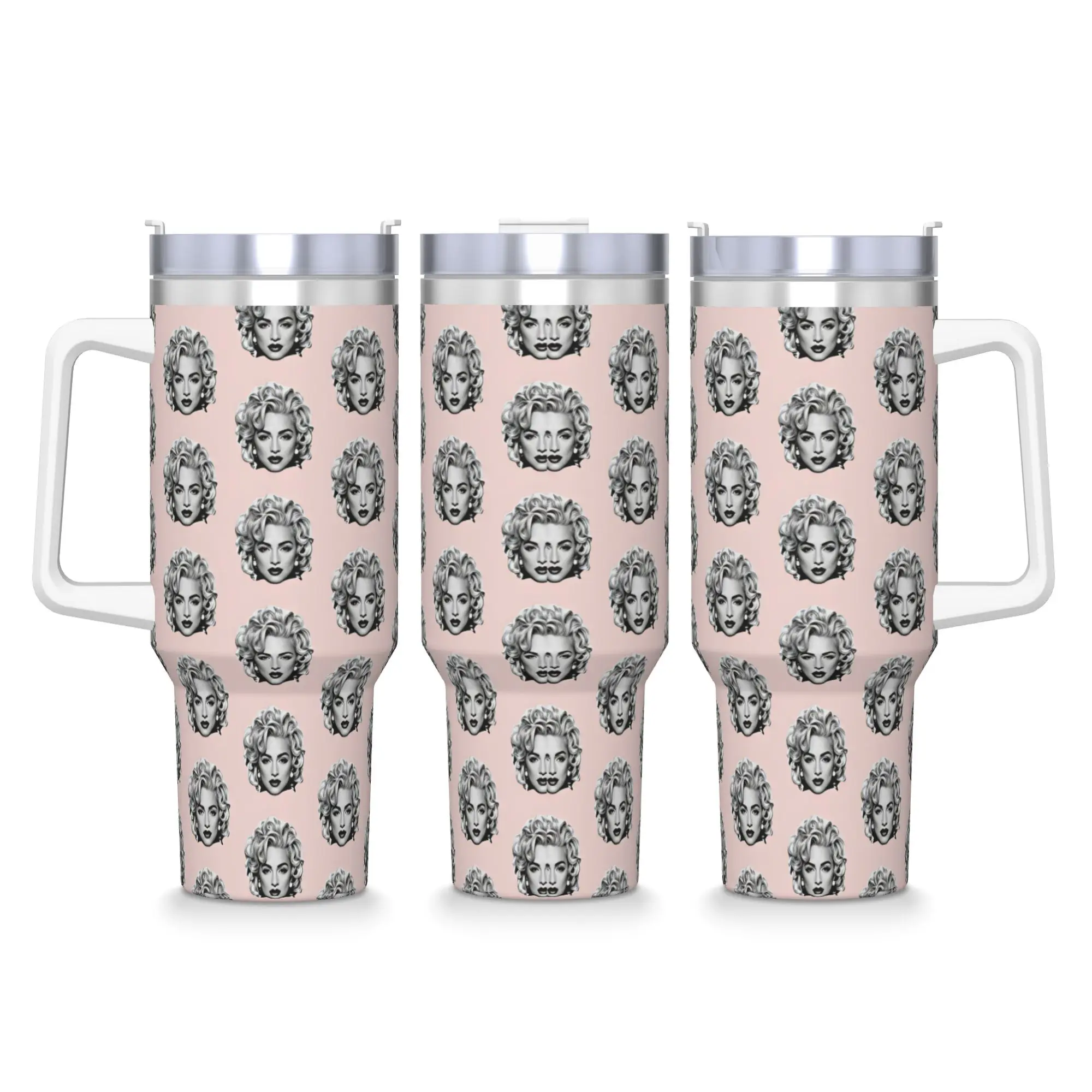 Stainless Steel Tumbler Madonnas Confessions II 2026 Coffee Mug  Portable Cold Drink Mugs Cup Camping Graphic Water Bottle