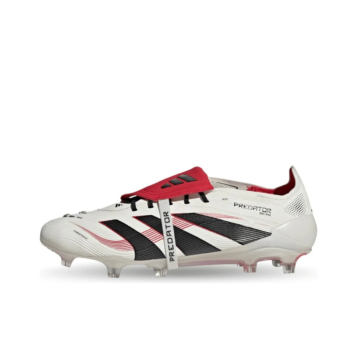Adidas PREDATOR ELITE FG Firm Ground Natural Grass Soccer Shoes Unisex White Black Fuchsia ID8968