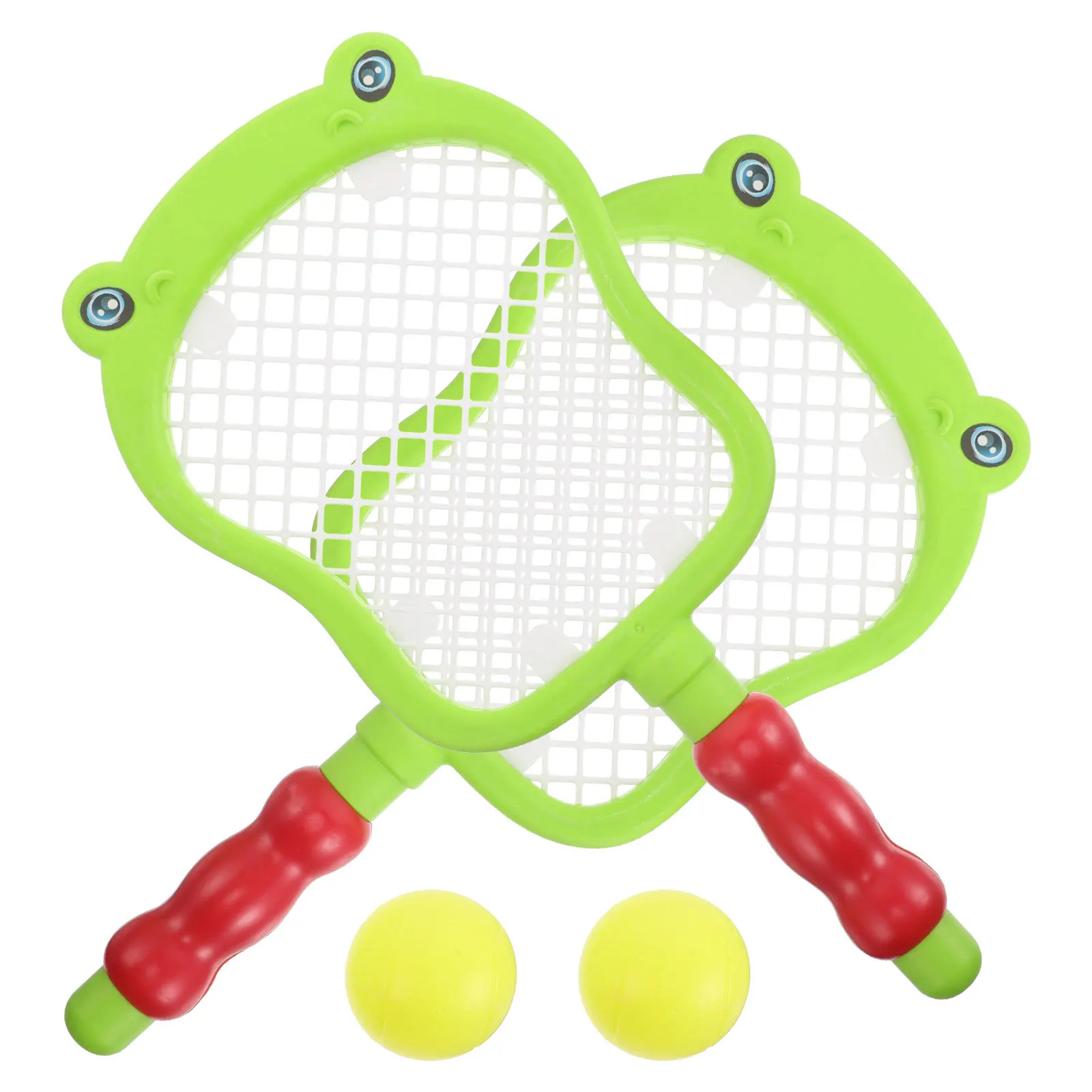 

1Set Tennis Racket Set for Kids Safe Easy Grip Rackets with Balls Fun Active Play for Children 3 to 10 Years Kids Tennis Racket