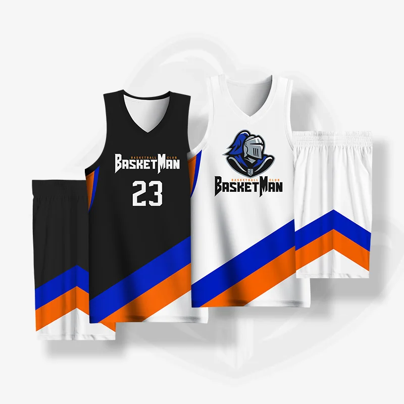 Kids Basketball Kits For Boys Girls Full Sublimation Custom Name Number Printed Jerseys Shorts Quickly Dry Kindergarten Uniforms