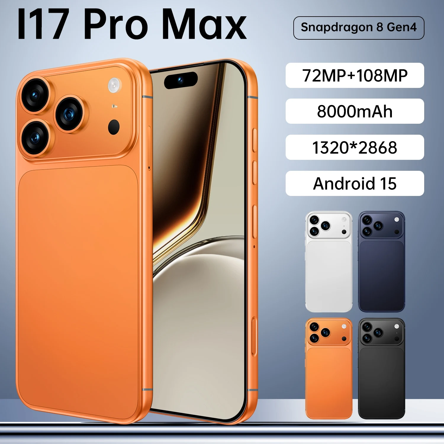 

2026 NEW HOT Silicone Case For I17 Pro Max 7.3 Inch High Quality Lite Moblie Phones Case Accessories Smartphone Shockproof Cover