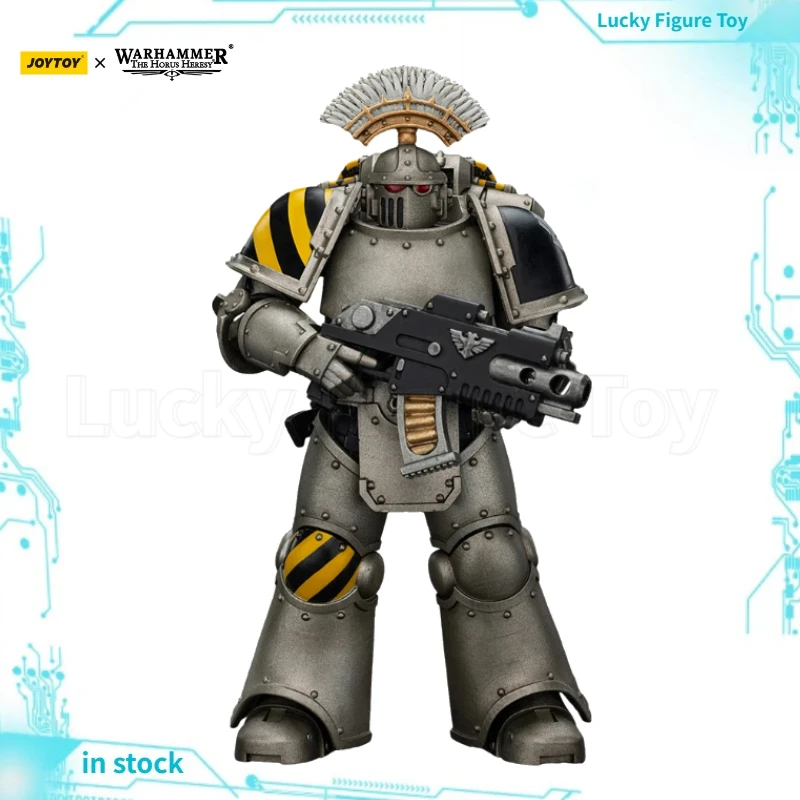 

【В наличии】JOYTOY 1/18 Фигурка Warhammer 40K Lron Warriors MKlll Тактический легионер с Nuncio-vox Игрушки в подарок