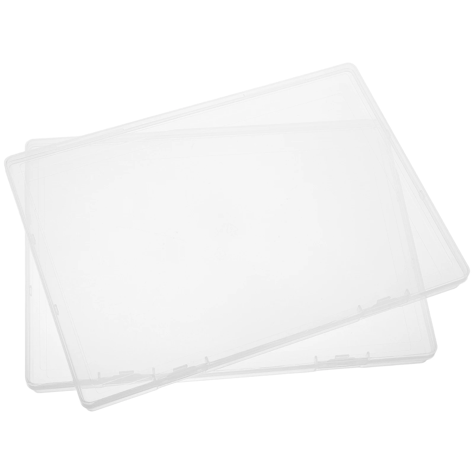 

2 шт. пластиковый органайзер для свидетельства о рождении, прозрачный контейнер для хранения документов для фотографий, карточек формата А5, портативный защитный контейнер