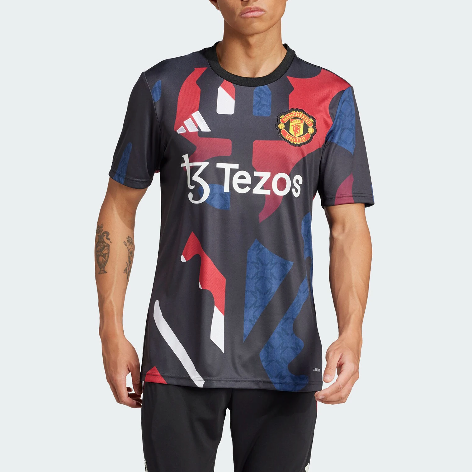 

Официальный оригинальный осенний новый мужской футбольный трикотаж Adidas JD7147