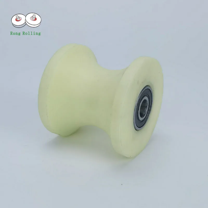 2.8inch u groove diameter 50mm gate nylon rollers,Sliding door equipment roller, transmission wheel, rail wheel.guide rollers.