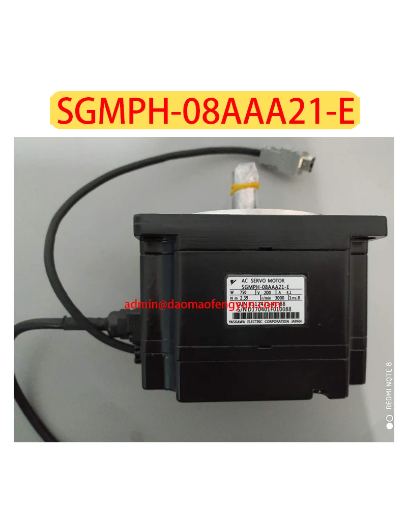 

SGMPH-08AAA21-E Brand new Servo motor SGMPH 08AAA21 E，Fast shipping
