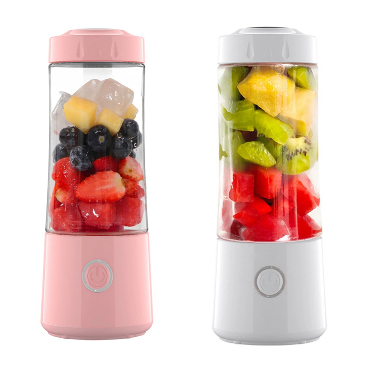 

Portable Blender Mixer Cup Small Juicer Machine Fruit Juice Mixer USB Electric Safety Juicer Cup Food Processor