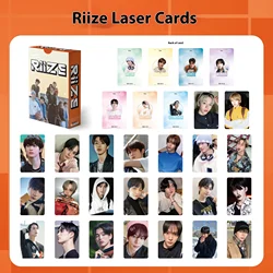 Pequenas Riize Laser Cards, Zhang Chengcan, Parque ganhou Bin, Li Canrong, celebridades auto-impressas fotos, Lomo Cards, 55 Cartões