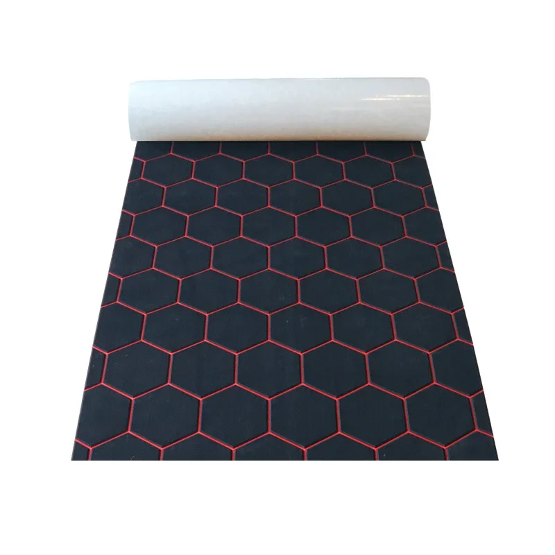 Yacht hexagonal honeycomb floor mat Luya boat, marine deck non-slip floor mat