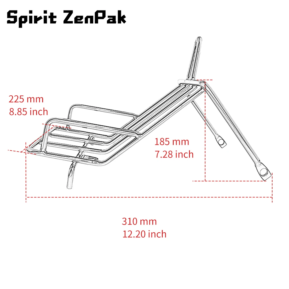 Center luggage carrier Motorcycle Accessories Fit CT125 Hunter Cub 2020-2025 Trail125 2021-2025 JA55 JA65 Middle Bracket
